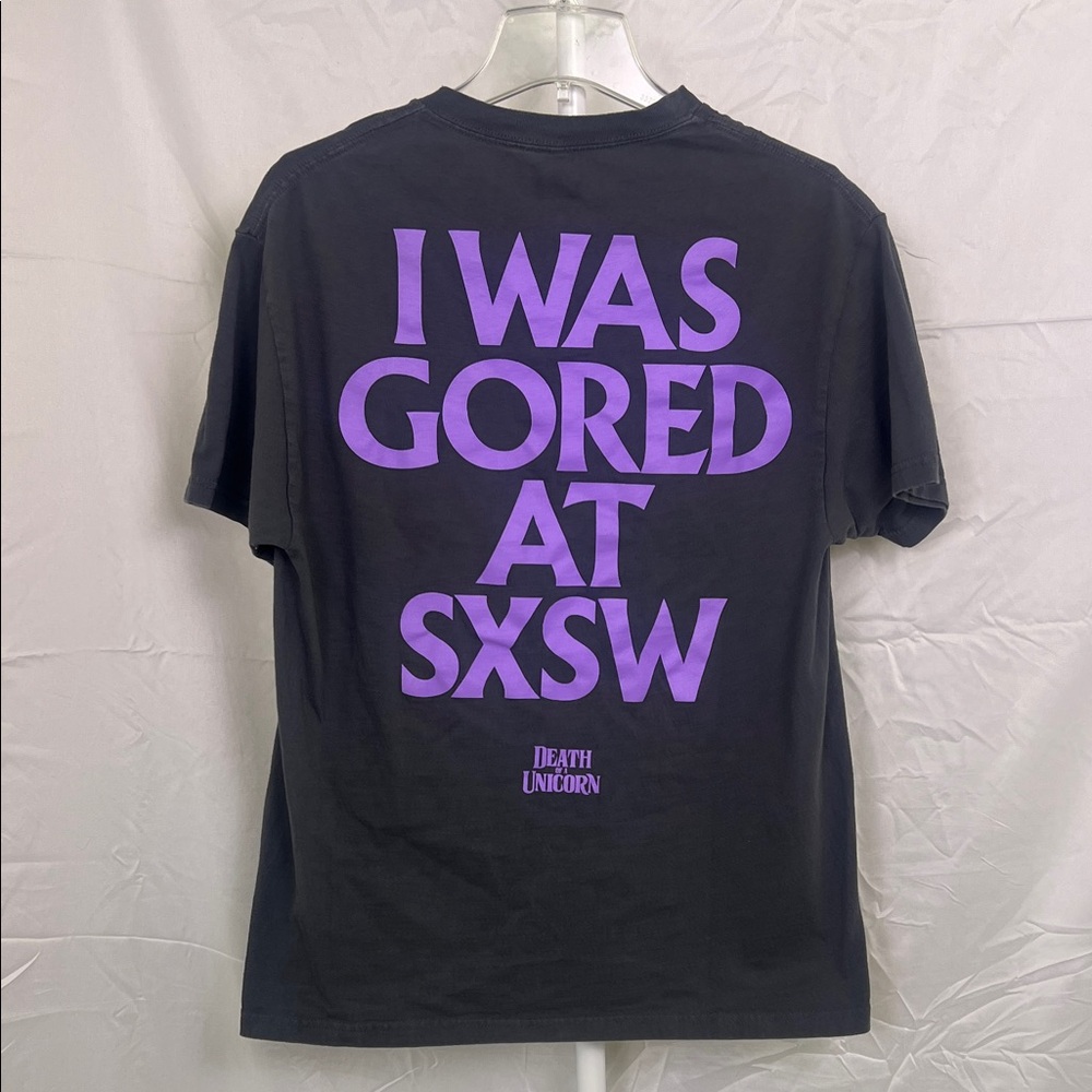 Death of a Unicorn SXSW A24 movie tee size unisex medium